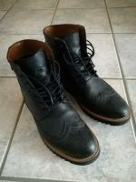 GEOX Stiefel atmungsaktiv schwarzes Leder (Gr. 42) Nordrhein-Westfalen - Oberhausen Vorschau