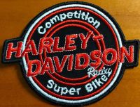 Harley Racing Aufnäher Patch Weste Super Bike 1200 883 Kutte Baden-Württemberg - Lauchheim Vorschau