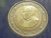 2 euro 2007 Vatikan 80. Geburtstag Papst Bendedikt XVI. im Folder Obergiesing-Fasangarten - Obergiesing Vorschau