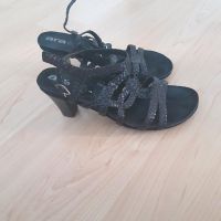 Sandalen Sandaletten Ara 38 schwarz bequem Düsseldorf - Düsseltal Vorschau