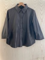 OPUS Lederbluse / Hemd / Overshirt braun München - Bogenhausen Vorschau