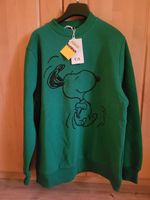 Snoopy Pullover UNISEX Sweatshirt grün Bild ist gestickt  C&A neu Bayern - Hohenberg a.d. Eger Vorschau