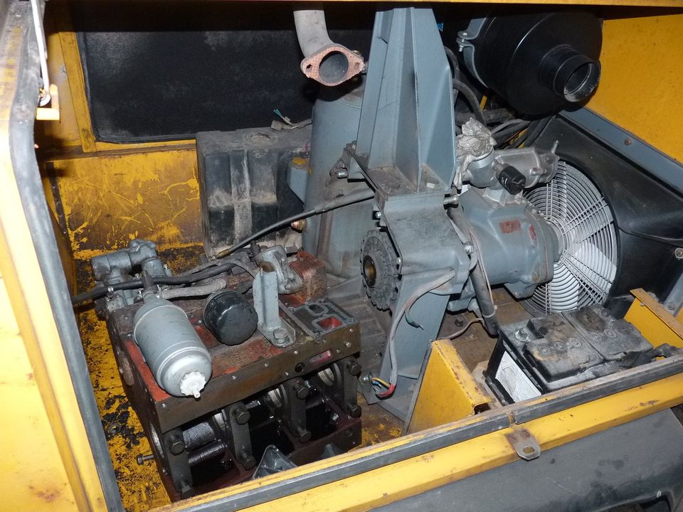 Atlas Copco XAS 55 Kompressor Baustellenkompressor, defekt in Merching