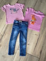 Next ⭐️ 2 süße Shirts rosa & Skinny Jeans blau wie neu ⭐️ 98 2-3 Nordrhein-Westfalen - Siegburg Vorschau