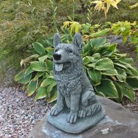 Schäferhund Steinfigur Garten Dekoration Nordrhein-Westfalen - Korschenbroich Vorschau