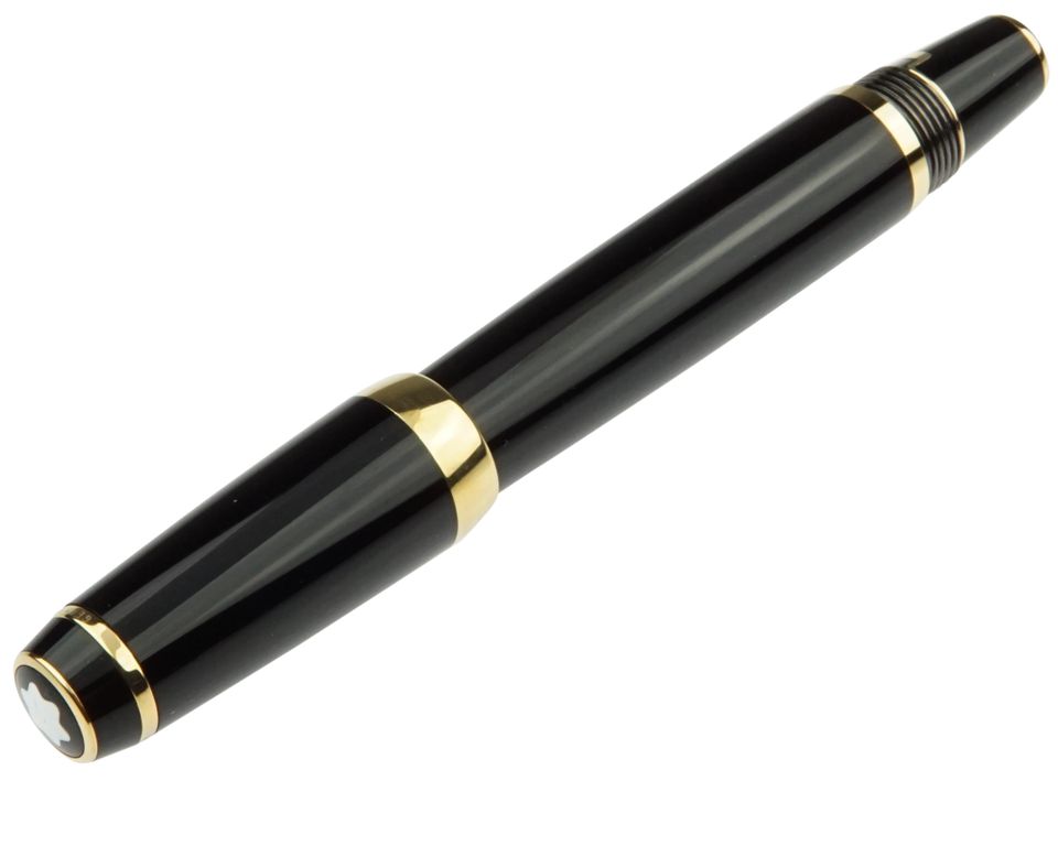 Montblanc Boheme Füller Nr.25120 Gold Schwarz 14 Karat OM-Feder in Pfarrkirchen