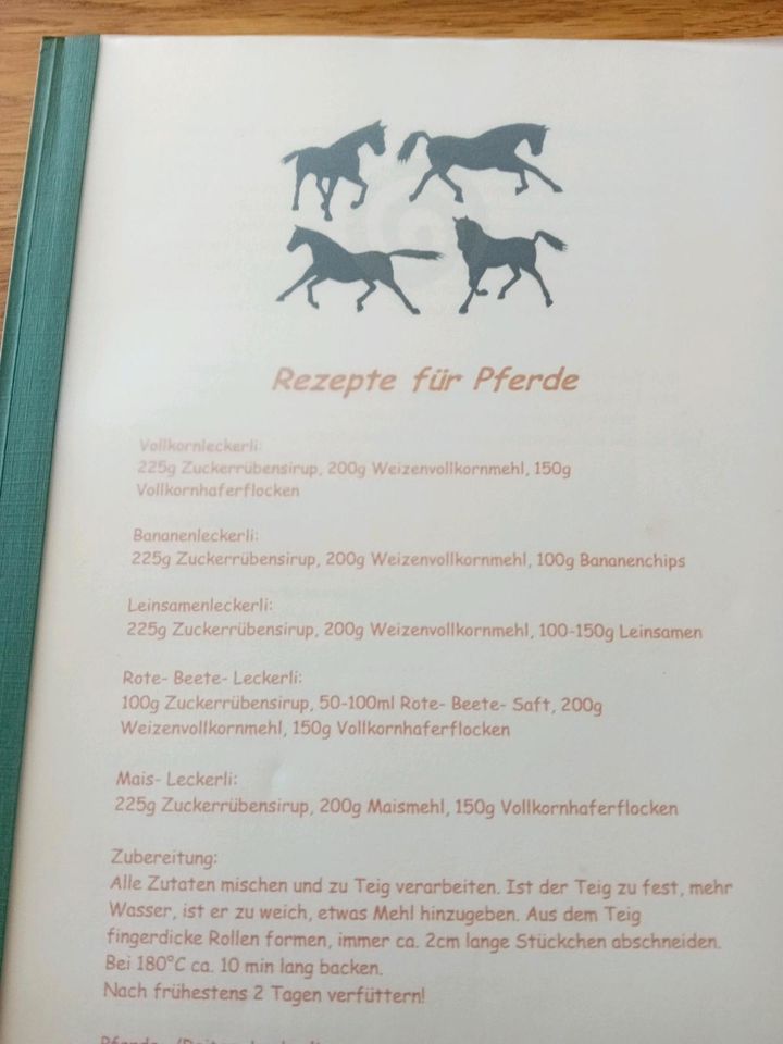 Rezepte für Pferde  in Walsrode