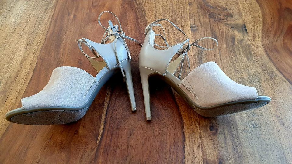 High Heels Damenschuhe Beige creme in Bretzfeld