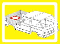 VW T3 Bus Motordeckel Dichtung f. Doka und Pritsche - VERSANDFREI Sachsen - Bärenstein Vorschau