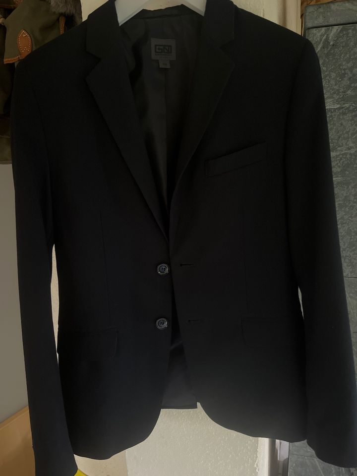 blaue Anzugjacke/jaket  Gr. 158 wie neu - Hochzeit/Konfirmation in Höhenberg i. T.