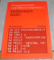 Computerbuch: Einführung in Basic; W. Schneider; 1982 Bayern - Dietfurt an der Altmühl Vorschau