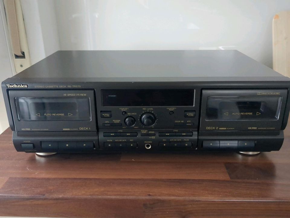 Doppel-Kassetendeck, Technics, Model RS-TR575 in Biedenkopf