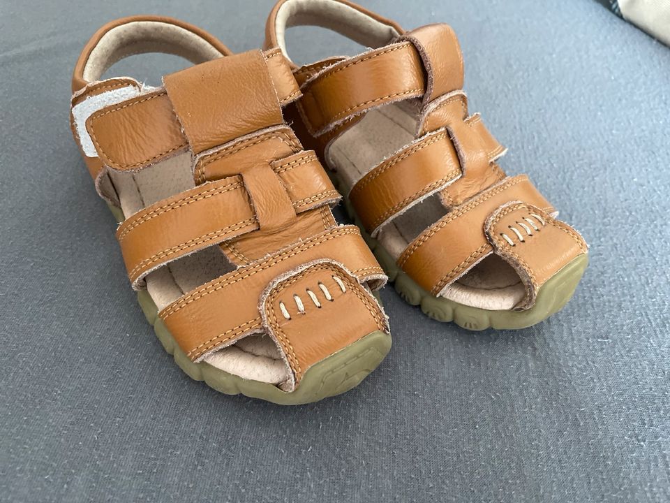 Sandalen 27 Leder beige braun skandi in Uelzen