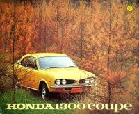 Honda 1300 Coupe Prospekt 197? Dresden - Reick Vorschau