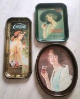 Vintage Coca-Cola Serviertabletts 1930er - 1980er Herzogtum Lauenburg - Geesthacht Vorschau