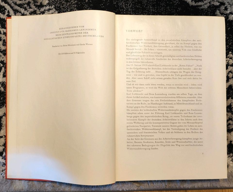 Erkämpft das Menschenrecht 1958 Buch Band Werke Literatur Kunst in Dresden