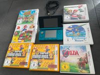 Nintendo 3DS Aqua Blau mit 6 Spielen Bayern - Stöttwang Vorschau
