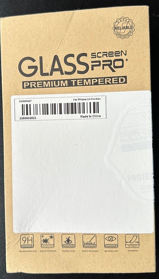 Sicherheitsglas für IPhone 13/14 Pro max in Bühl