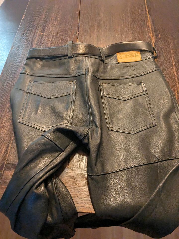 Arizona Leder Jeans Herren Biker Größe 56 in Magstadt