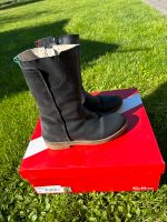 Kickers NY Kraft Stiefel schwarz Leder Gr. 32 Hessen - Roßdorf Vorschau