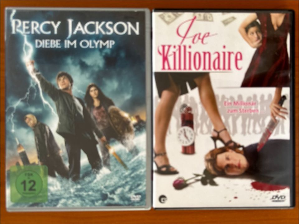 TOP DVD Percy Jackson Diebe im Olymp & Joe Killionaire in Karben