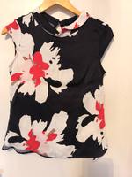 S.Oliver BLACK LABEL Blusenshirt mit Allover-Muster in black Gr36 Hessen - Eschwege Vorschau