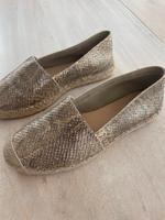 Espadrilles im Gold-Reptil-Look von Sienna Baden-Württemberg - Reutlingen Vorschau