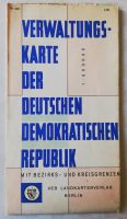 Landkarte der DDR von 1967 Leipzig - Dölitz-Dösen Vorschau