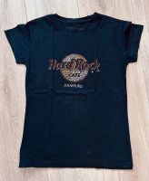 Hard Rock Café T-Shirt Hamburg schwarz mit Steinchen Nordrhein-Westfalen - Langenfeld Vorschau