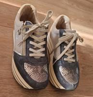 S. Oliver Sneaker beige grau blau Baden-Württemberg - Leutenbach Vorschau