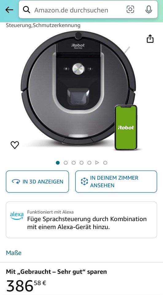 iRobot Roomba 960 in Duisburg