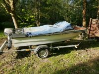 Motorboot 8 PS mit e-Start mit Straßentrailer oder Hafentrailer Bad Doberan - Landkreis - Schwaan Vorschau