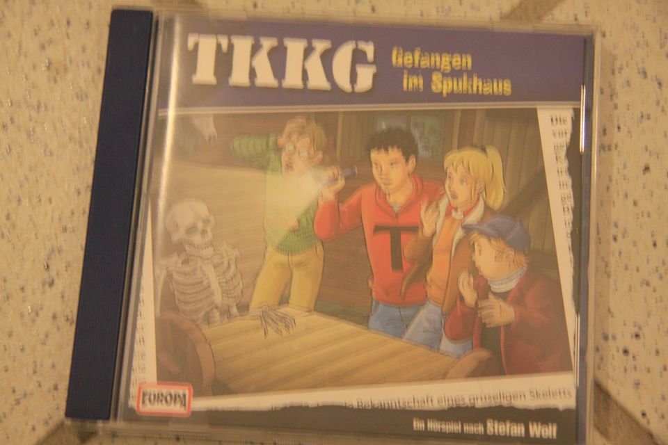 TKKG CD Folge 155 Gefangen im Spukhaus TOP in Walldorf