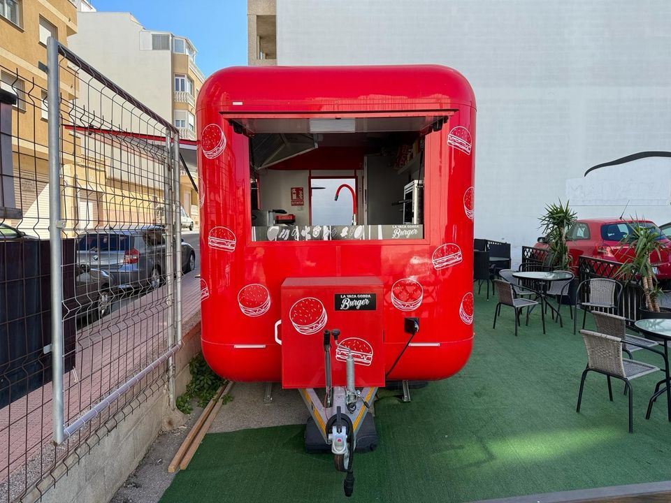 SOFORT GFK Foodtrailer Verkaufsanhänger Imbisswagen Foodtruck BAR in Frankfurt am Main