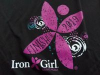 IronGirl Iron Girl Kraichgau Finisher Shirt 2019, schwarz pink, M Baden-Württemberg - Plankstadt Vorschau