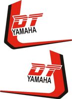 Yamaha DT 50 MX Aufkleber Aufkleberset Sticker für Tank Hessen - Bad Endbach Vorschau