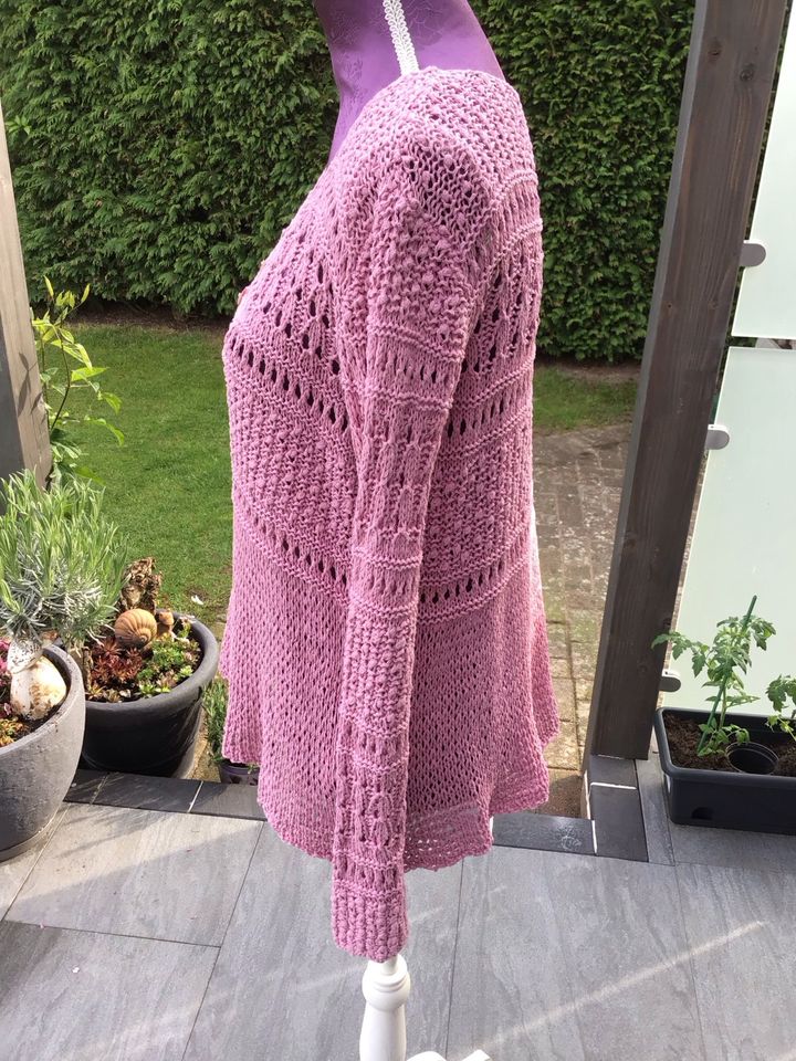 Strickjacke von HIMALAYA, Größe L, rosa in Bosau