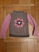 Strick Pullover 110 Topolino rosa oliv mit Blume Ernstings Family Berlin - Wilmersdorf Vorschau