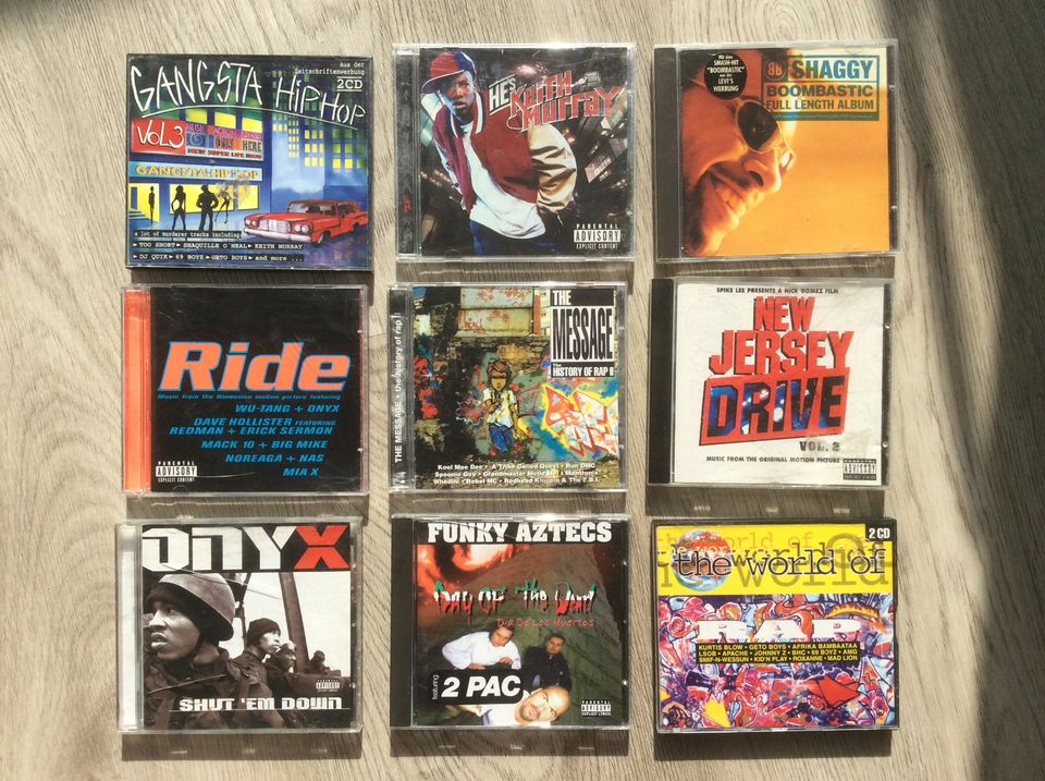 Hip Hop / Rap CD Sammlung: Ride, NJ Drive, Onyx, Funky Aztecs etc in München