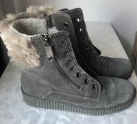 Stiefeletten Schuhe gefüttert von Gabor Größe 6 1/2 Hessen - Fulda Vorschau