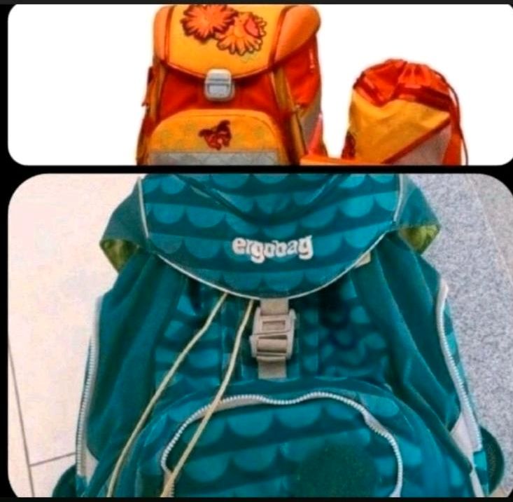 Ergobag Cubo & Step by Step Sun Flowers Schulranzen Rucksack in Dortmund