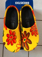 Super Birkis / Birkenstock Clogs - Yellow Flower - Neu Düsseldorf - Eller Vorschau