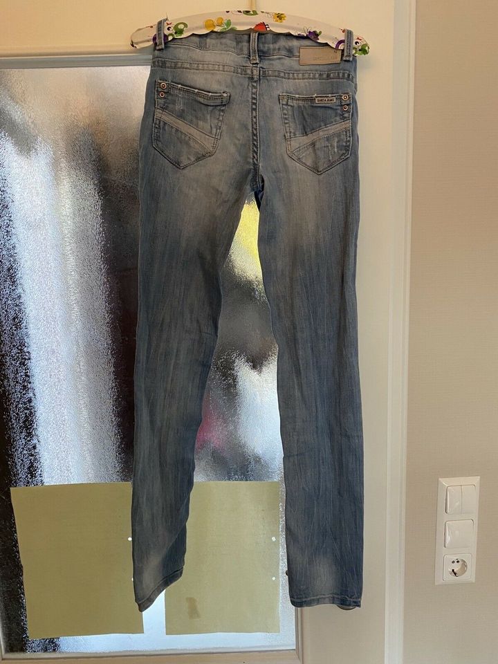 Jeans Garcia Gr. 140 used look / stretch in Wilhelmshorst