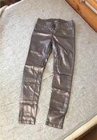 Jeggings in Metallfarbe Braun Baden-Württemberg - Münsingen Vorschau