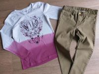 YIGGA H&M Herbst Paket Langarmshirt Hirschen Khaki Jeans 146 152 Nordrhein-Westfalen - Bocholt Vorschau