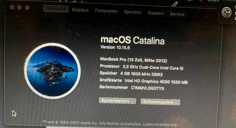 MacBook Pro 13, Intel core i5 2,4 GHZ 500GB SSD 4GB RAM in Waldshut-Tiengen