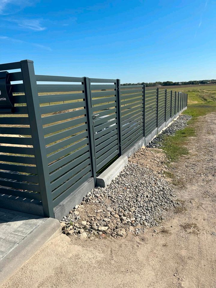 Palisadenzaun aus Polen in Berlin