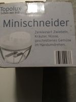 Topolux minischneider Maschine Zwiebeln Baden-Württemberg - Simmozheim Vorschau