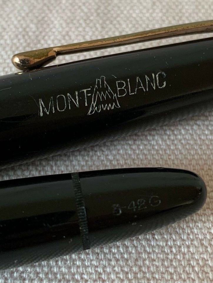 MONT BLANC • 3 - 42 G OB • 585 Goldfeder • 50er in Bochum