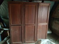 Antiker Schrank Kleiderschrank Vollholz dunkelbraun Vintage Retro Baden-Württemberg - Walzbachtal Vorschau